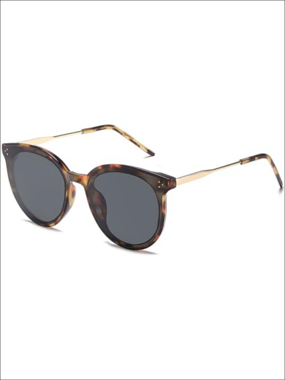 Round Sunglasses UV400 Retro Oversized Shades Unisex